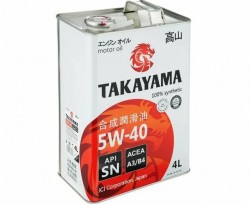 фото №1 Takayama 5W-40 API SN/CF